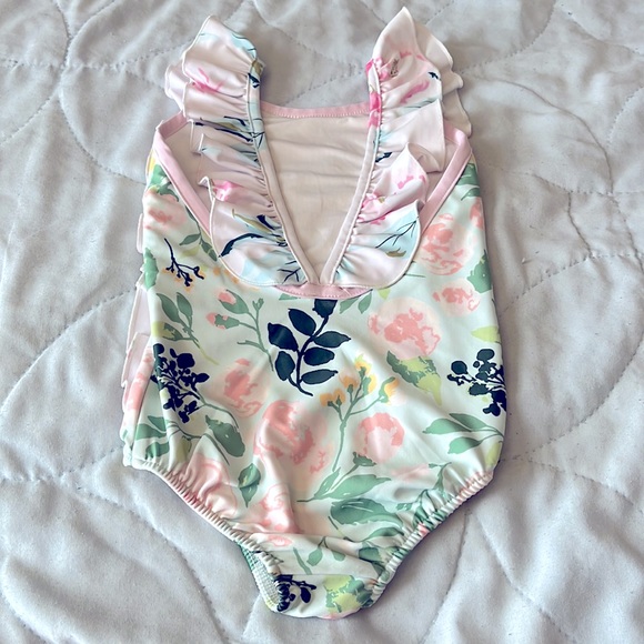 Sweet Honey Ruffle Swimsuit 3T - Picture 2 of 3